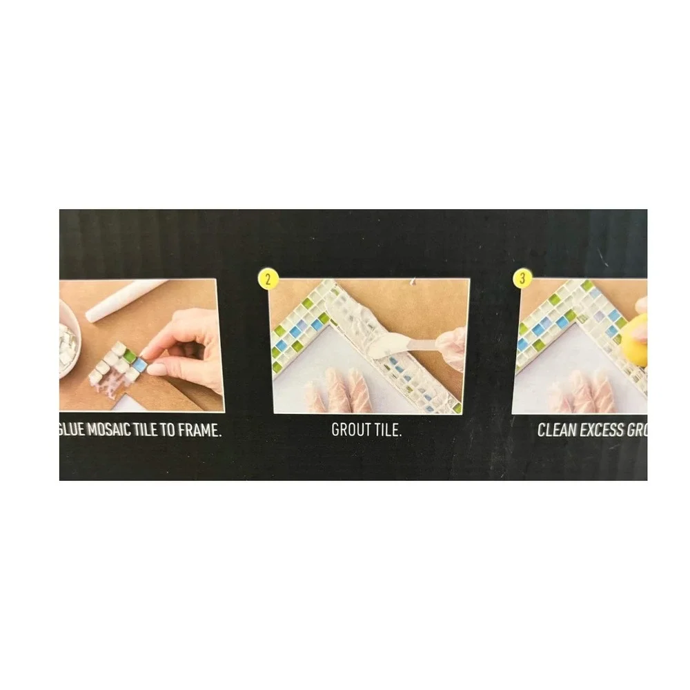 Make Market Mosaic Frame Kit 5x5 in‎ (12.7x12.7 cm) Mosaic Frame Kit